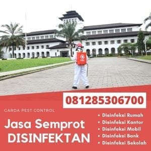 Jasa Disinfektan Rumah Bogor