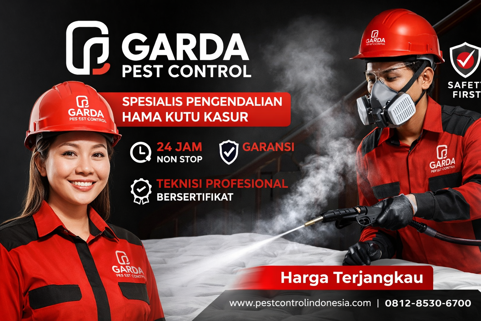 Jasa Pembasmi Kutu Kasur Tangani 24 Jam