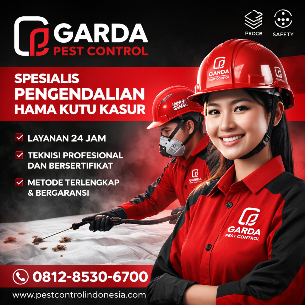 Jasa Pembasmi Kutu Kasur Garut Tangani 24 Jam