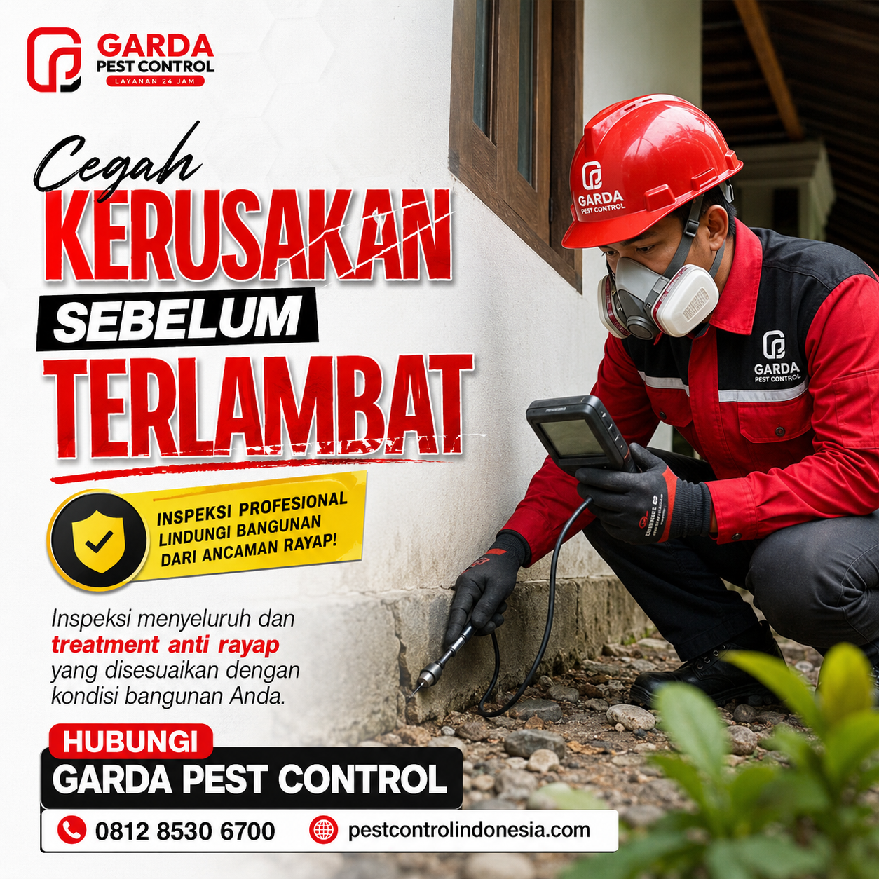 Biaya Jasa Anti Rayap per Meter di Jakarta Selatan untuk Rumah dan Proyek