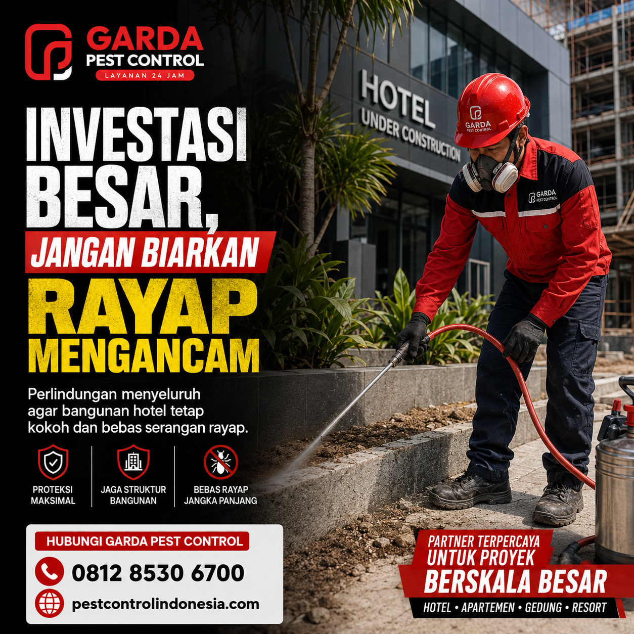 Jasa Basmi Rayap untuk Apartemen Jakarta Selatan: Panduan Lengkap dan Biaya Penanganan Tuntas