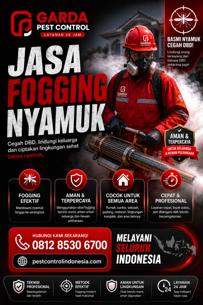 Biaya Jasa Fogging Nyamuk Perumahan di Bandung Paket Hemat 1 RT