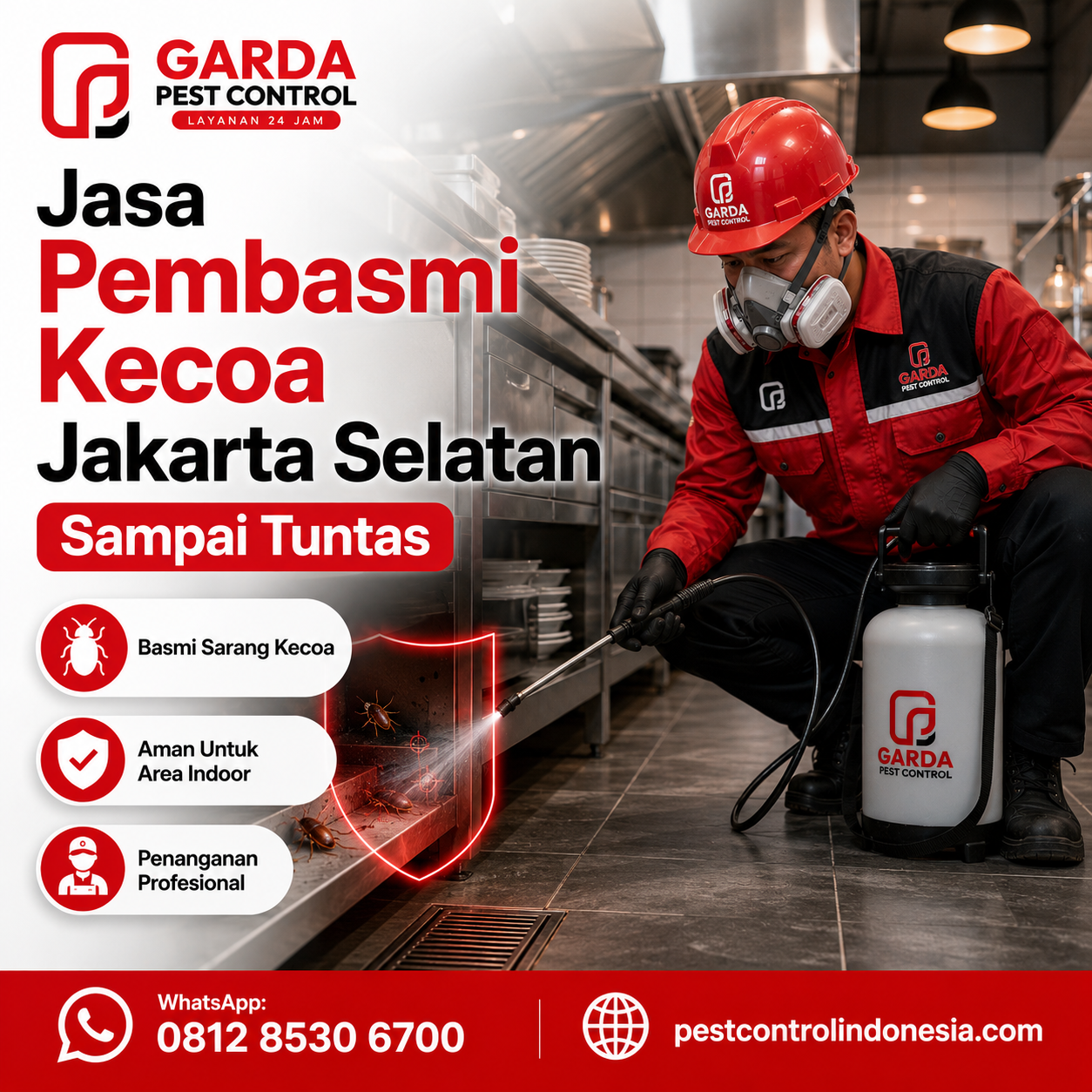 Jasa Pest Control Restoran dan Kafe Jakarta Selatan untuk Standar Higiene Bisnis Kuliner