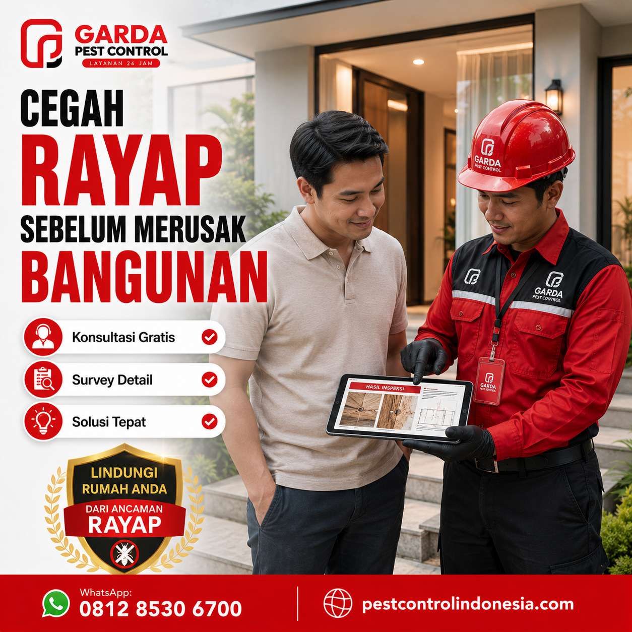 Jasa Anti Rayap Pra Konstruksi Jakarta Selatan untuk Perlindungan Bangunan