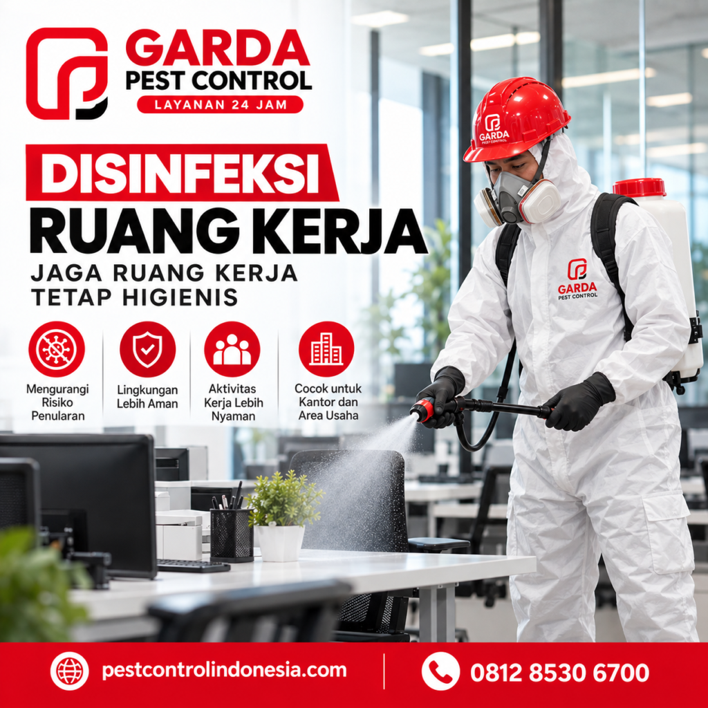 Jasa Disinfeksi Influenza A Terdekat di Bandung Profesional