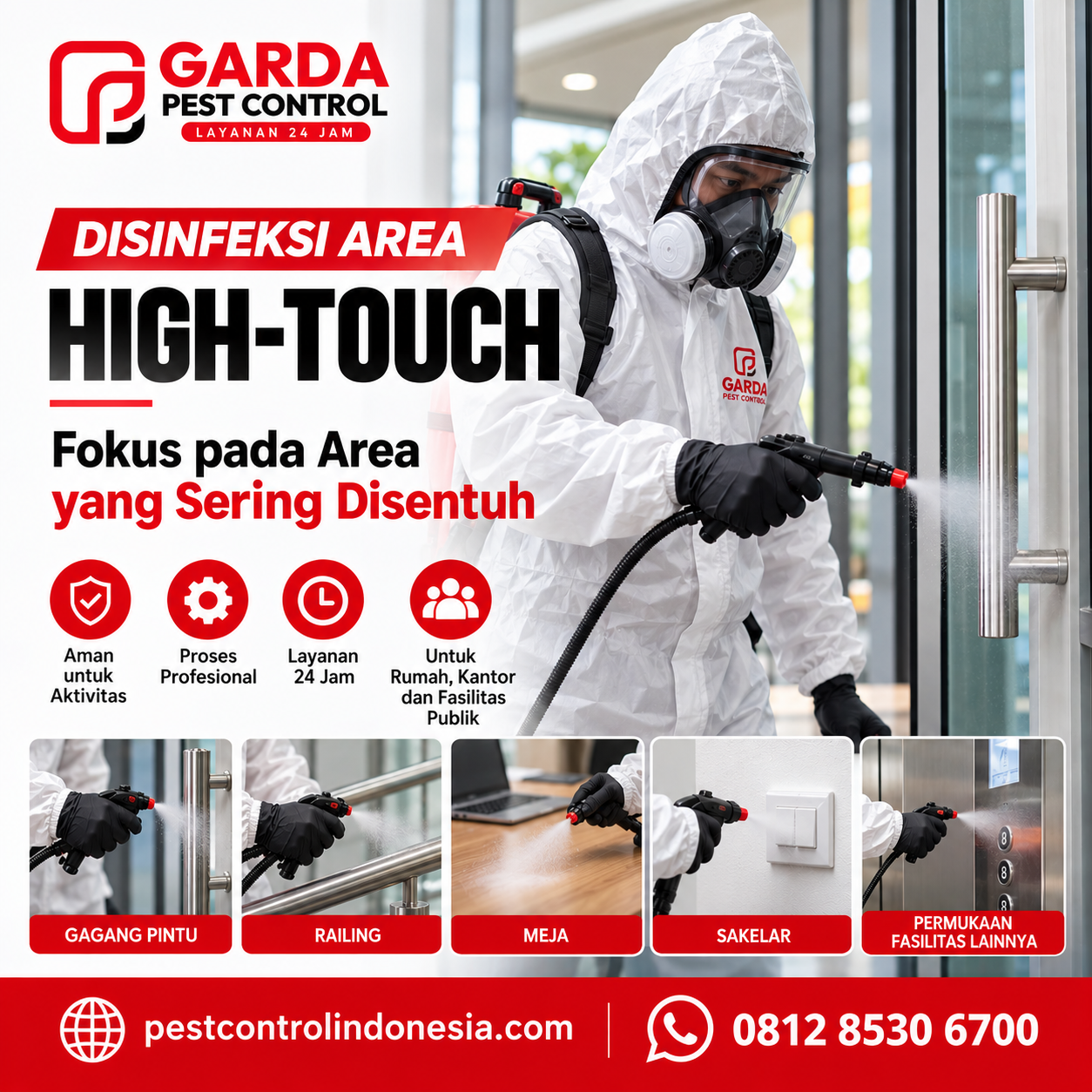 Jasa Disinfeksi Influenza A Terdekat Bandung Cepat & Profesional